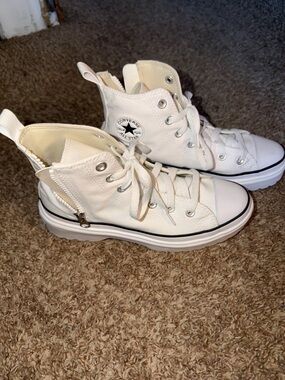 Converse High Top Sneakers - White/Cream